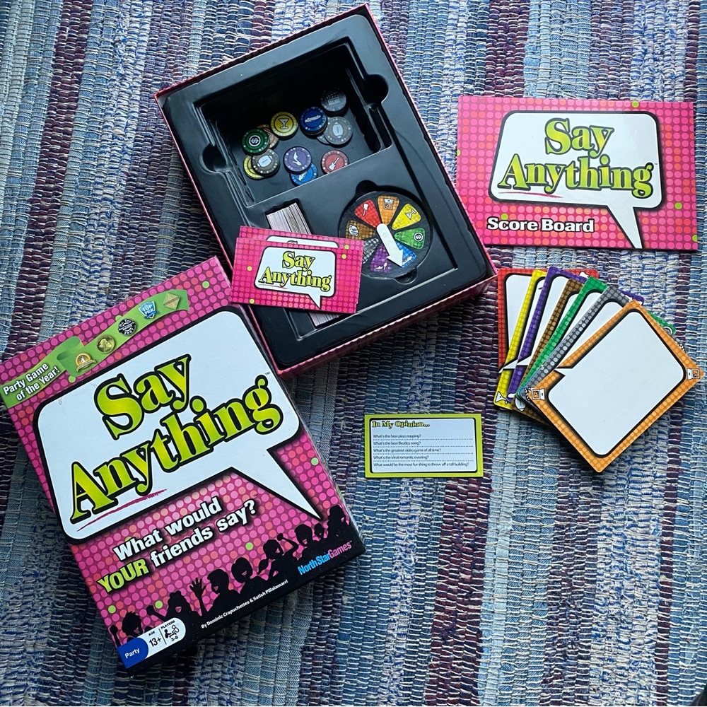 Say Anything Board Game